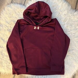 Under Armour Burgundy Pullover with Logo
